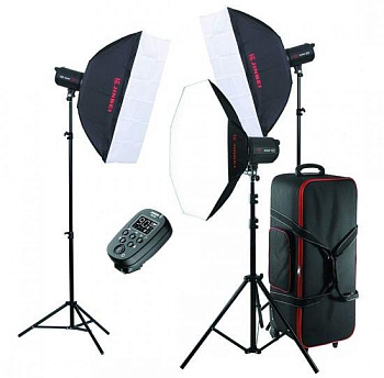 Комплект JINBEI Spark 400D kit3 (400 + 400 + 400, стойка M-2)