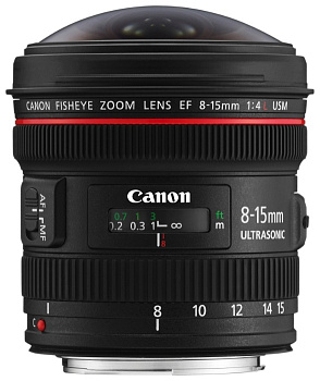 Объектив Canon EF 8-15mm f/4.0L Fisheye USM