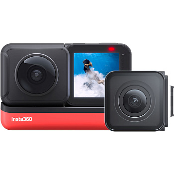 Insta360 ONE R Twin Edition - Камера 360 градусов и классическая широкоугольная экшн-камера