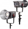 Профессиональный источник постоянного света Jinbei/Joylight JL-300Bi (2700К ~ 6500К, при 5500K&6500K: 11500 Lux (1м) без рефлектора, Ra> 96, TLCI> 96, SSI> 91) Рефлектор в комплекте 