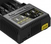 Интеллектуальное зарядное устройство NITECORE SC4 (для Ni-MH / Ni-Cd / Li-Ion / IMR / LiFePO4) 4 канала, до 3А на один канал, USB: 5V×2.1A 