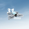 Дрон DJI Flip с пультом дистанционного управления (DJI RC 2) Fly More Combo