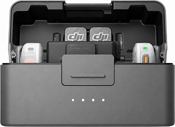 Комплект беспроводных микрофонов петличек DJI Mic Mini 2S (2 TX + 1 RX + Charging Case)