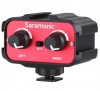 Двухканальный аудиоадаптер Saramonic SR-AX100 для DSLR и видеокамер