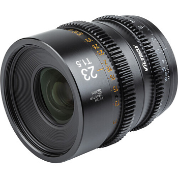 Кинообъектив Viltrox S 23mm T1.5 Cine Lens (для камер Sony E)