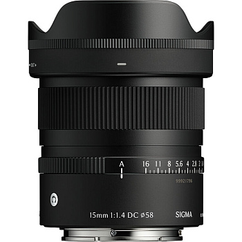 Объектив Sigma 15mm f/1.4 DC Contemporary для Sony E
