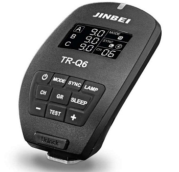 Высокоскоростной радиосинхронизатор JINBEI TR-Q6S Bluetooth TTL HSS for Sony
