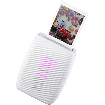 Портативный (карманный) принтер моментальной печати/принтер для смартфона Fujifilm Instax Mini Link 3 (Clay White)
