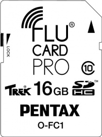 Карта памяти SD FLUCARD 16GB O-FC1 for Pentax (R10/W10)