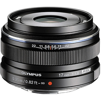 Объектив Olympus M.Zuiko Digital 17mm f/1.8 (Black)