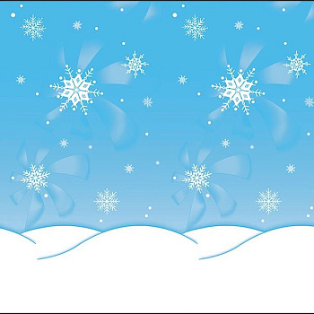 Фон бумажный о Ella Bella FADELESS WINTER TIME (56385) зима 120x300 см