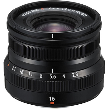 Объектив Fujifilm XF 16mm f/2.8 R WR Black