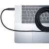 Кабель Tether Tools TetherPro с USB-C на USB-C, 15' (4,6м),  под прямым углом (CUC15RT-BLK) Black
