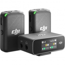 Комплект беспроводных микрофонов для экшн-камеры DJI Action 2 (2 передатчика + 1 приемник)