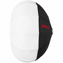 Зонт-софтбокс на просвет Jinbei Quick Ball Softbox Ф120 + Ткань/шторка управления светом