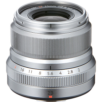Объектив Fujifilm XF 23mm f/2 R WR Silver