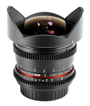 Неавтофокусный объектив Samyang VDSLR 8mm T3.8 AS IF MC Fish-eye CS II Canon EF