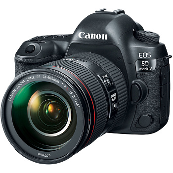 Цифровой фотоаппарат Canon EOS 5D Mark IV Kit (EF 24-105mm f/4L IS II USM)