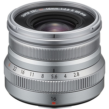 Объектив Fujifilm XF 16mm f/2.8 R WR Silver