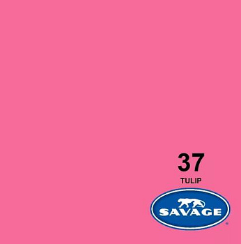 Фон бумажный Savage Tulip (розовый тюльпан) 2,72x11 м