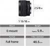 Объектив Sony FE 28–60mm f/4–5.6 (SEL2860)
