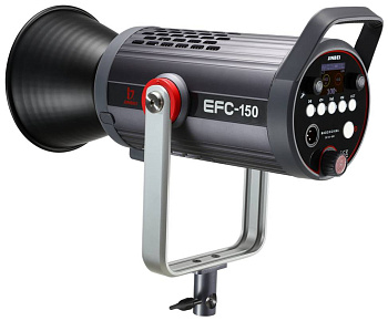 Профессиональный источник постоянного света JINBEI EFC-150 RGB LED Video Light (2700-7500К, 52500 Lux (1м) с рефлектором, RA>97, TLCI>98, световые эффекты: 19шт) Рефлектор в комплекте