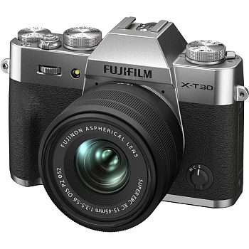 Цифровой фотоаппарат Fujifilm X-T30 II kit (XC 15-45mm f/3.5-5.6 OIS PZ) Silver