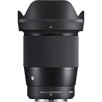 Объектив Sigma 16mm f/1.4 DC DN Contemporary for Fujifilm X Mount