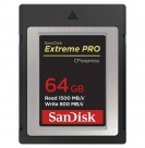 Сверхвысокоскоростная карта памяти SanDisk Extreme Pro® CFexpress® Card Type B, 64GB, RAW 4К (SDCFE-064G-GN4NN) R1500/W800