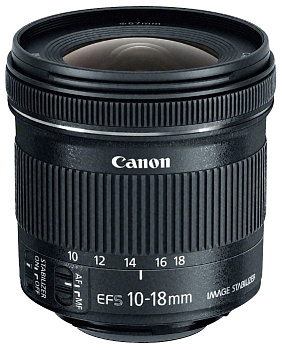 Объектив Canon EF-S 10-18mm f/4.5-5.6 IS STM