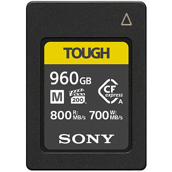 Карта памяти Sony CFexpress Type А TOUGH CEA-A 960GB (Sony CEA-M960T) R800MB/S, W700MB/S