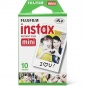 Пленка Fujifilm instax mini Instant Film (10 штук в упаковке) подходит для фотокамер и принтеров instax mini 