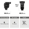 Микрофон с регулируемой направленностью Sony ECM-M1 с креплением на камеру