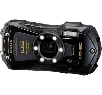 Компактный/подводный фотоаппарат RICOH/PENTAX WG-90 Black