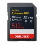 Высокоскоростная карта памяти SDXC SanDisk Extreme Pro 512GB UHS-II Card U3, V90, VIDEO 8K (SDSDXDM-512G-GN4IN) R300/W300