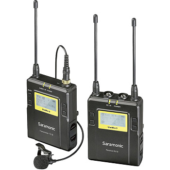 Беспроводной микрофон петличка Saramonic UWMIC9 (приемник RX9+передатчик TX9)