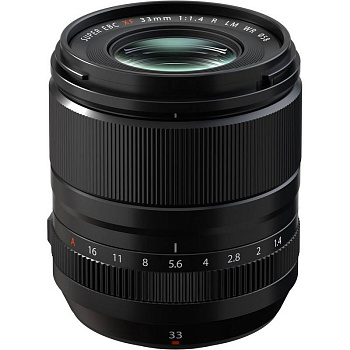 Объектив Fujifilm XF 33mm f/1.4 R LM WR