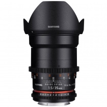 Неавтофокусный объектив Samyang VDSLR 35mm T1.5 ED AS UMC Nikon