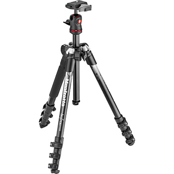 Штатив Manfrotto BeFree Color Travel (MKBFRA4GY-BH) + Головка BH (серый)
