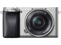 Цифровой фотоаппарат Sony Alpha a6100 kit 16-50mm f/3.5-5.6 (ILCE-6100LS) Silver
