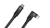 Кабель Tether Tools TetherPro с USB-C на USB-C, 15' (4,6м),  под прямым углом (CUC15RT-BLK) Black