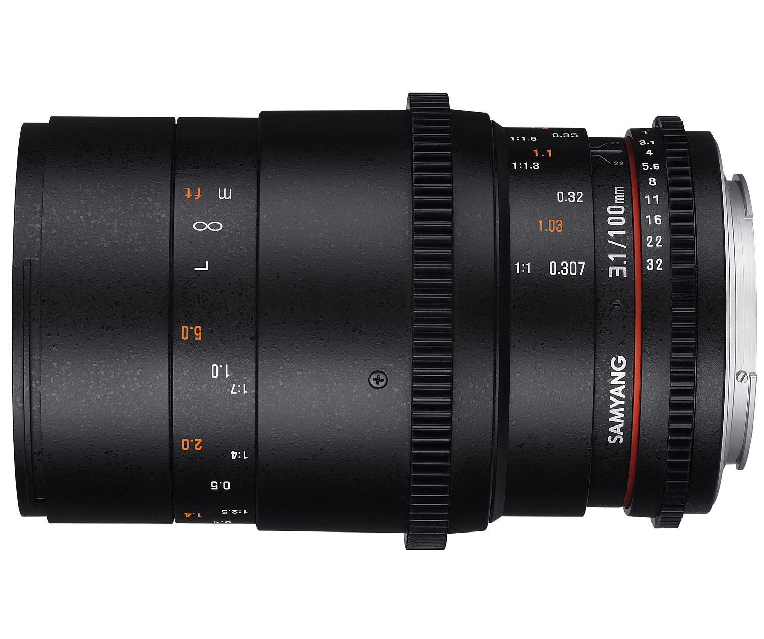 Неавтофокусный объектив Samyang VDSLR 100mm T3.1 ED UMC Macro Canon EF
