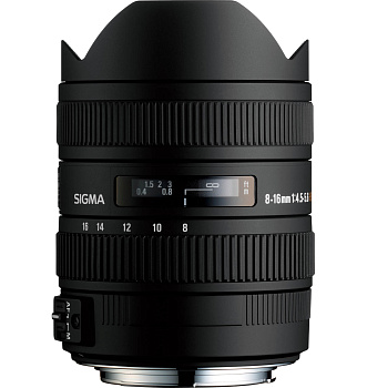 Объектив Sigma 8-16mm f/4.5-5.6 DC HSM for Canon