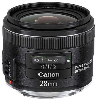 Объектив Canon EF 28mm f/2.8 IS USM