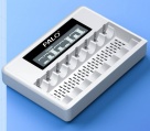 Интеллектуальное зарядное устройство Palo NC-562 для Ni-Mh, Ni-Cd аккумуляторов типа AA, AAA (White)