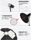 Зонт-софтбокс на просвет Jinbei Quick Ball Softbox Ф120 + Ткань/шторка управления светом