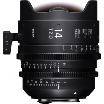 Объектив Sigma Cine 14mm T2 FF High-Speed Prime (Canon EF, Метры)