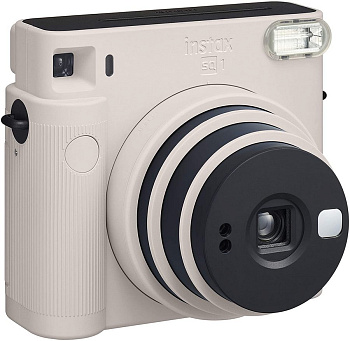 Моментальный фотоаппарат Fujifilm Instax SQUARE SQ1 Chalk White + две литиевые батареи (CR2)