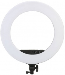 Светодиодный кольцевой осветитель JINBEI LR-480C 18 " для фото/видеосъемки (4200Lux, 3200К ~ 6500К) + крепление для смартфона