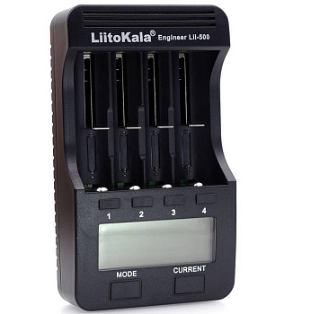 Интеллектуальное зарядное устройство для Ni-Mh, Ni-Cd, Li-Ion LiitoKala Engineer Lii-500
